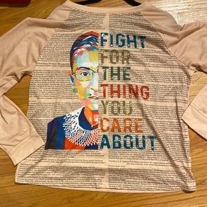 Ruth Bader Ginsburg long sleeve